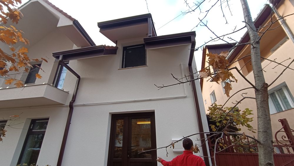 Jgheaburi aluminiu dintr-o bucată