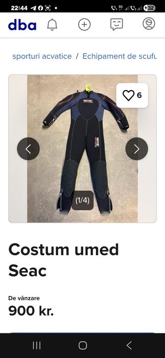 Costum de baie original Germania, SEAC