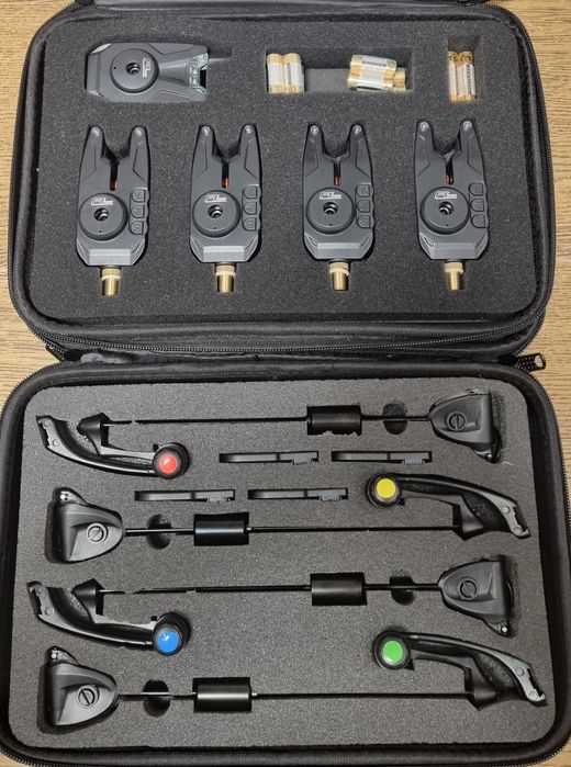 SET 4 Avertizori cu Statie FL JY-80 + SET 4 Swingeri MKM3 FULL Black