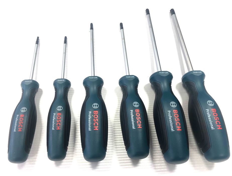BOSCH Professional 6 броя TORX отвертки, отвертка, Германия