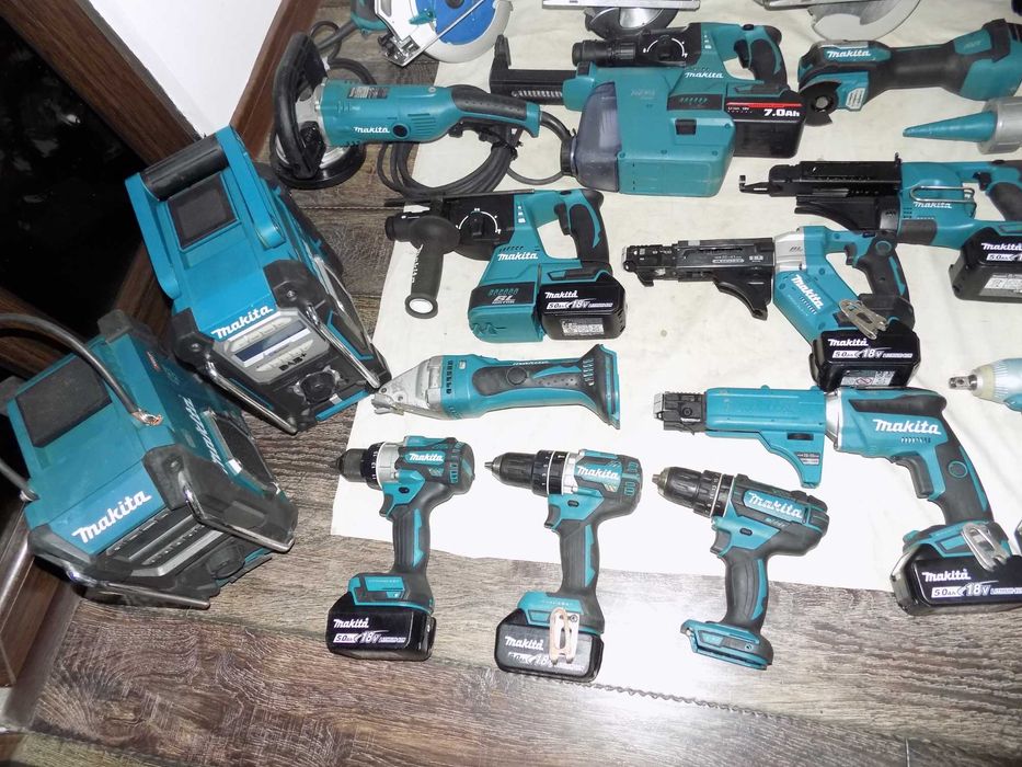 Scule Makita 18V  si  scule Makita 220V