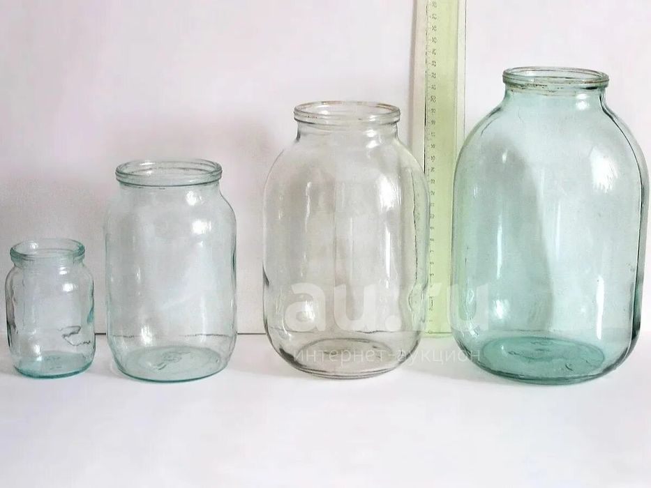 Стеклянные банки 1 литр