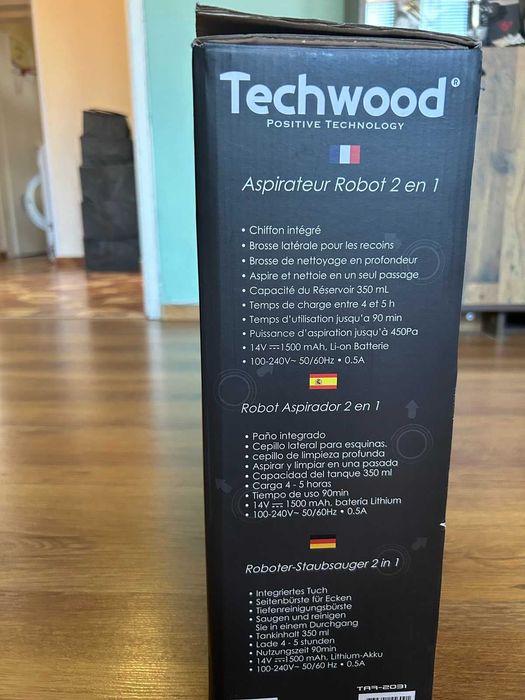 Прахосмукачка робот 2 в 1 Techwood