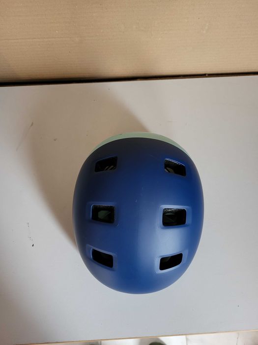 Детска каска за колоездене BTWIN 520 XS, СИНЯ