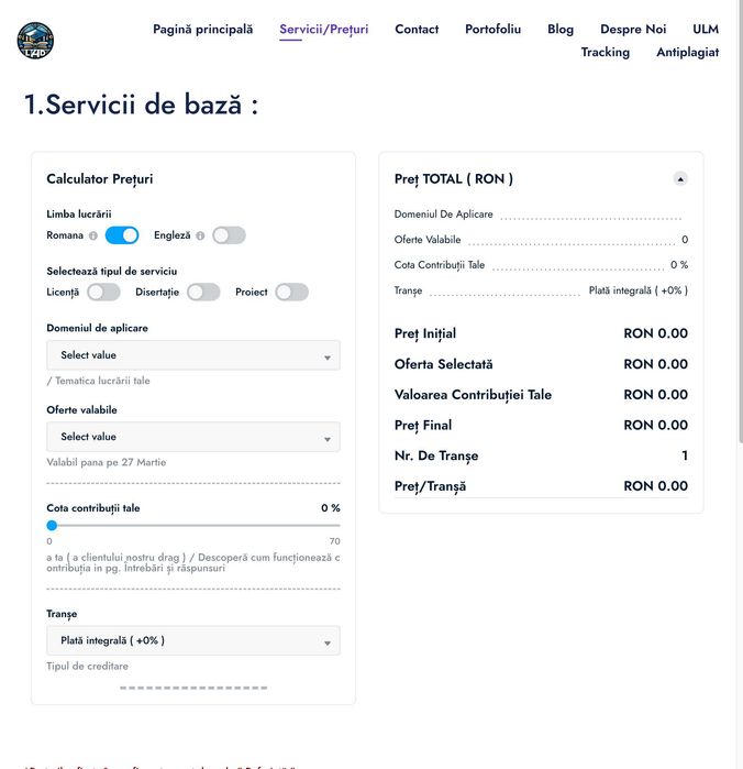 Asistență pentru proiecte, documente și prezentări universitare