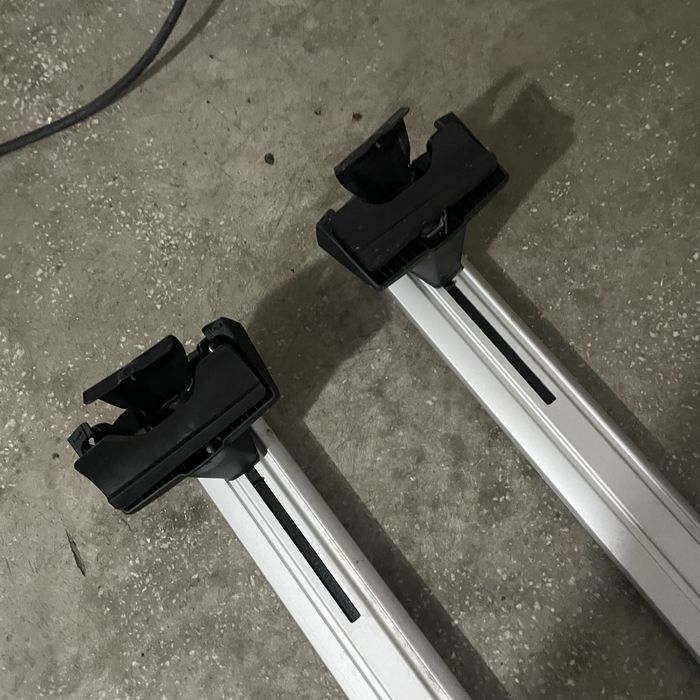 Bare transversale Thule WingBar Evo Silver - Audi A6 C7 Sedan