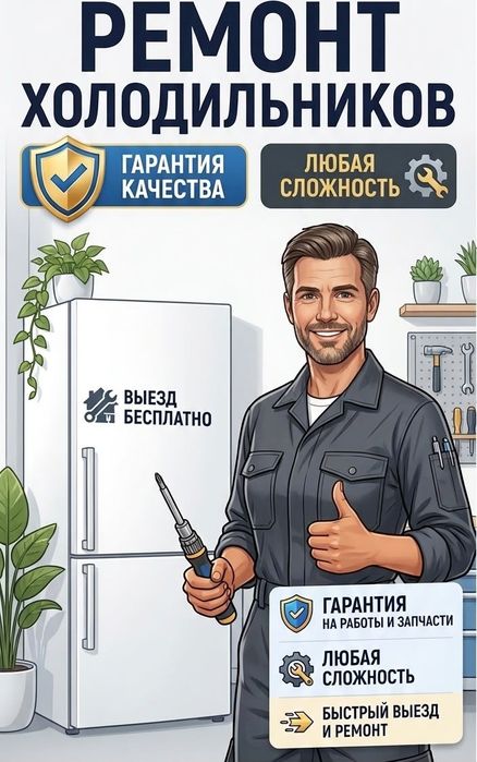 Ремонт холодильников и морозильных камер
