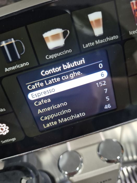 Espressor Philips 5500 LatteGo, aproape nou, garantie, folosit 2 luni