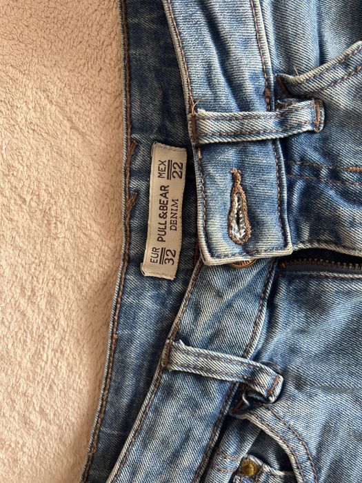 Шорты Pull&Bear голубые s EUR 32