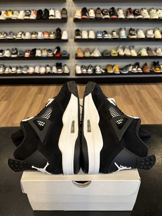 !REDUCERE! Jordan 4 Retro White Thunder - Verificare Colet -