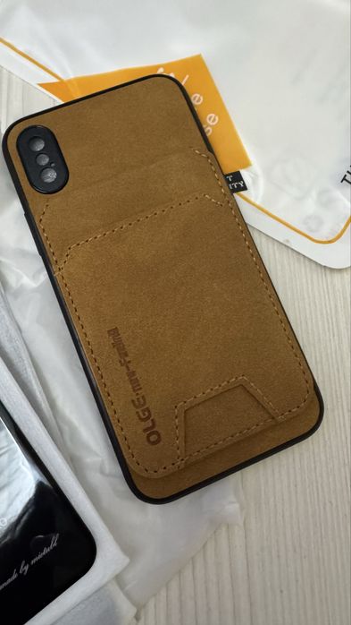 Чехол и стекло на IPHONE XS