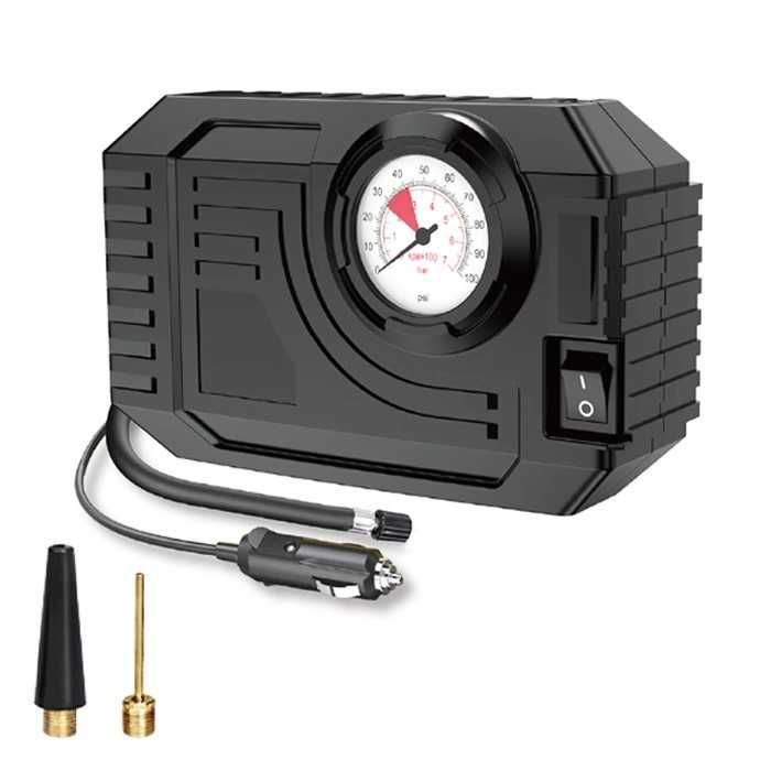 Компресор за помпане на гуми Automat - 12V, 60W, 90 PS