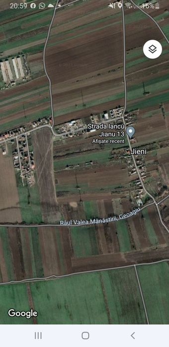 Vand parcele teren 400mp intravilan sat Jieni com.  Simnicu de sus