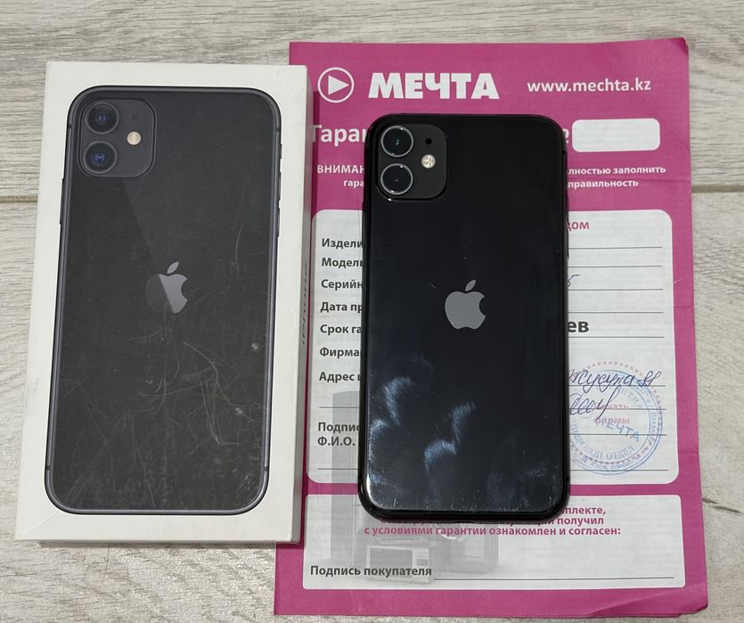 Iphone 11 64гб 76% акум