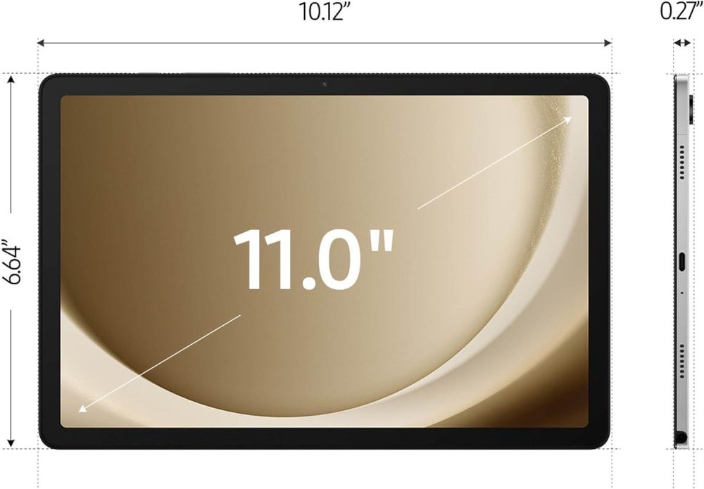 Tableta Samsung Galaxy Tab A9+, 8GB/128GB, 5G,SM-X216B,silver,sigilat