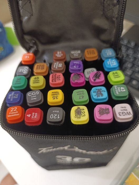 Маркеры 30 цветов