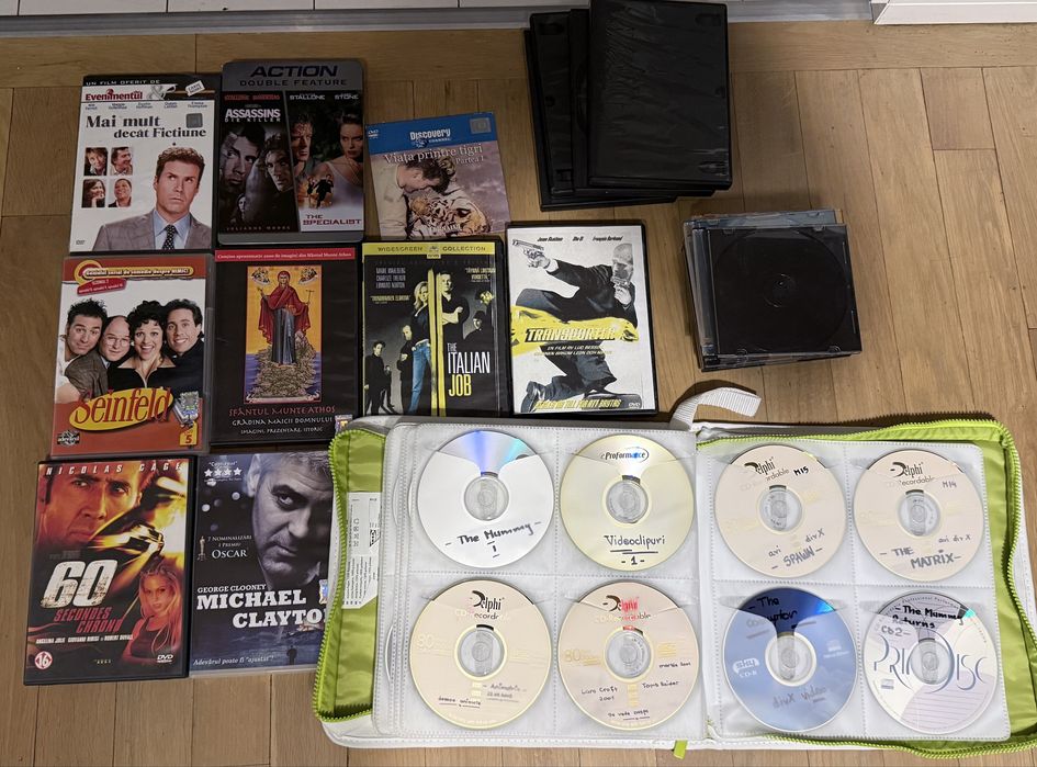 Lot dvd filme (evenimentul zilei, etc)