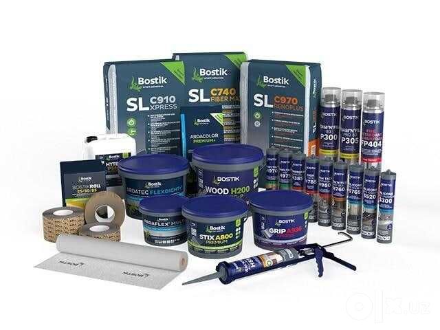 BOSTIK — Клеи и герметики | Оптом и в розницу