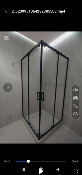 Dushavoy kabina ishlab chiqarish