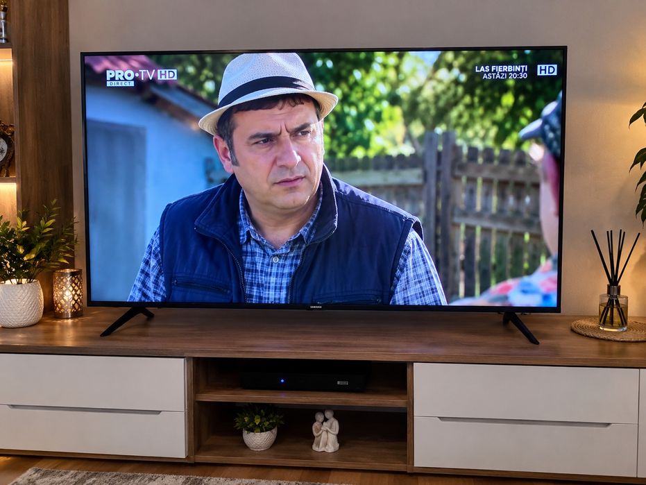 QLED 140 Cm Samsung SMART 4k UHD HDR. GQ55Q60RGT, Am și Alte Mărimi Mărci Disponibile.