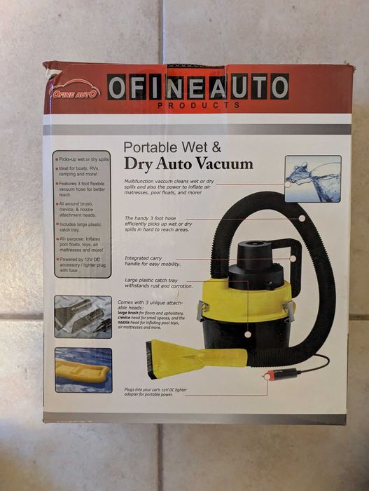 Aspirator auto / pompa saltea