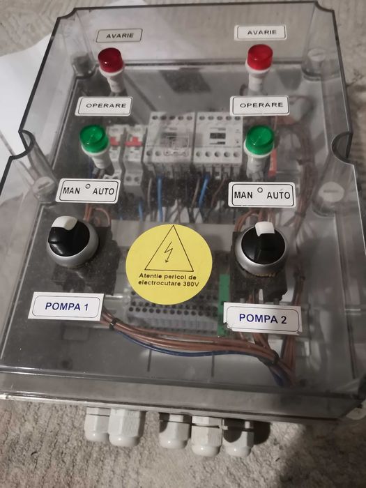 Tablou automatizare pompe monofazat