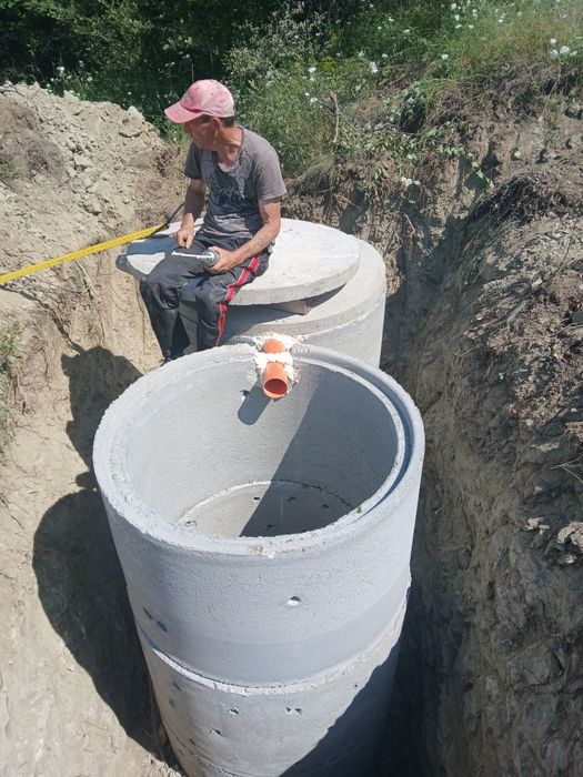 Изграждане на септични ями ,канали дренажи и др.