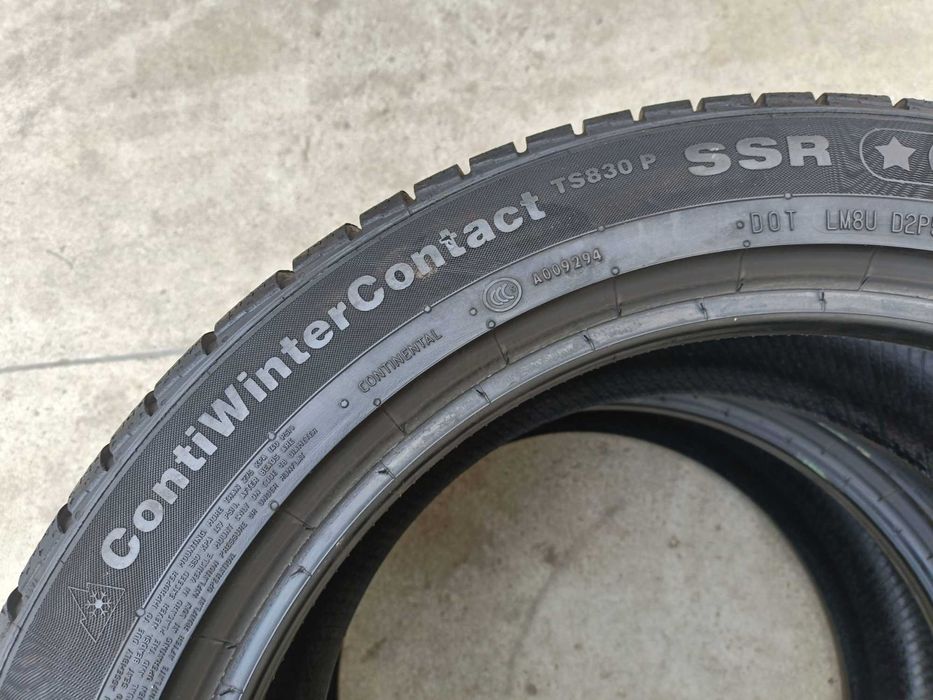 Doua anvelope iarna 245 45 18 continental winterconatct TS 830P RFT