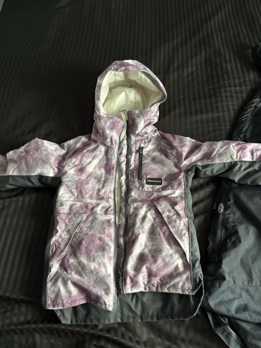 Costum de ski/snowboard copii cu pantaloni reglabili, 6 ani 115-124 cm