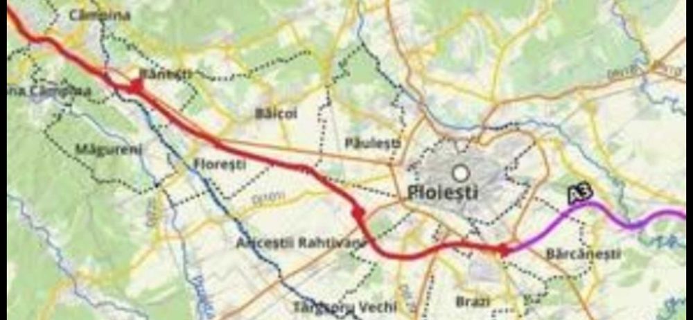 Teren intravilan cu destinație industrială și depozitare conform Certificatului de Urbanism