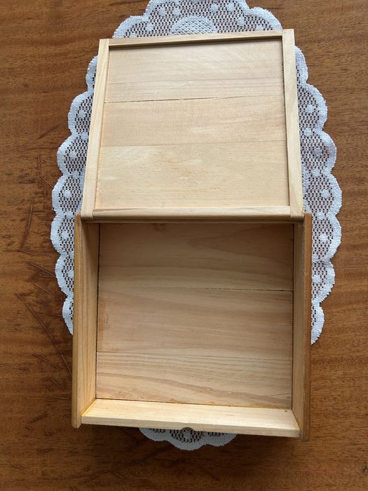 Стара дървена кутия за чай от Шри Ланка