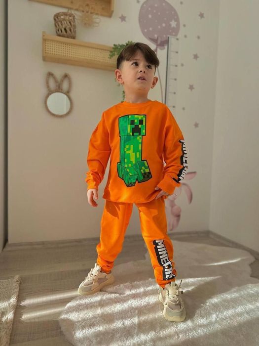 Compleu băieți Minecraft