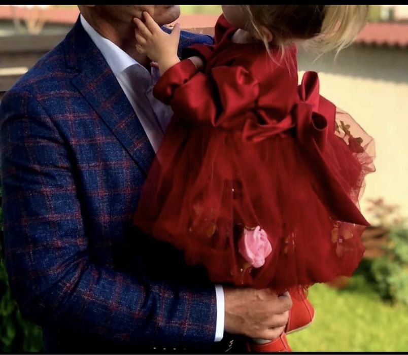 Set rochite mamă fică Craciun