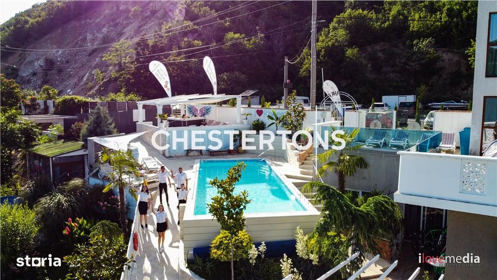 Resort de lux de vanzare la Cazanele Dunarii | Afacere la cheie pe mal