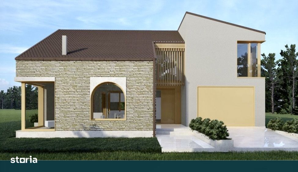 Teren autorizat pentru casa individuala, 804 mp, Luna de Sus