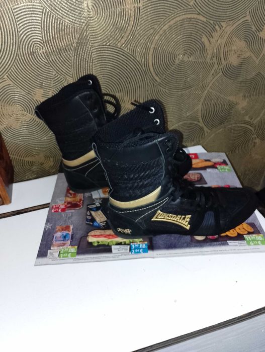 Кецове,,Лонсдейл"№41.5,обувки за ски бягане-,,Саломон" №40