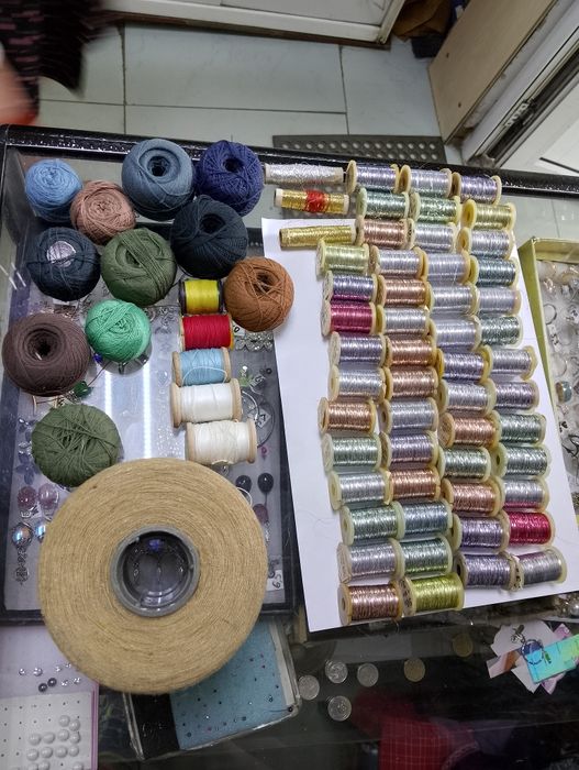 Продам нитки, люрекс