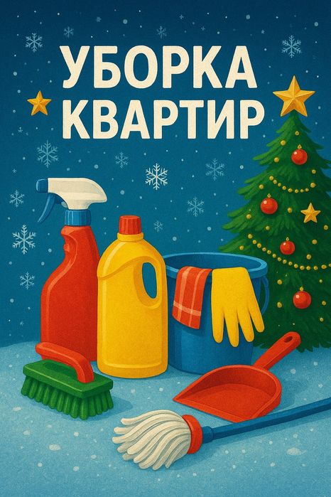 Уборка квартир не дорого