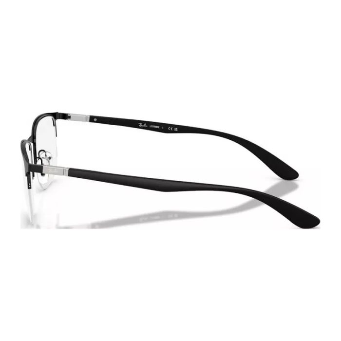 Ray-Ban RX6513 2904 Matte Black On Black - Unisex Optical Frames 55mm