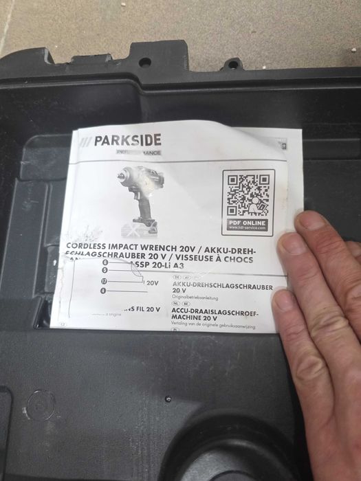 Masina de insurubat cu impact Parkside PASSP 20-Li C4 20V