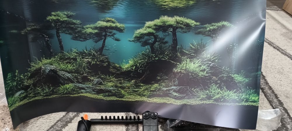 Аквариум 39л като нов напълно оборудван