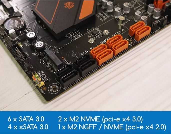 Huananzhi X99-F8D Plus + 2*Xeon E5-2696v4+64Gb DDR4 2400 + охлаждение