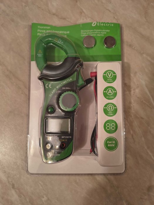 Цифров мултицет с амперклещи Schneider