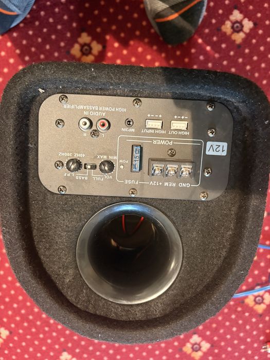 Сабвуфер 6 дюм авто