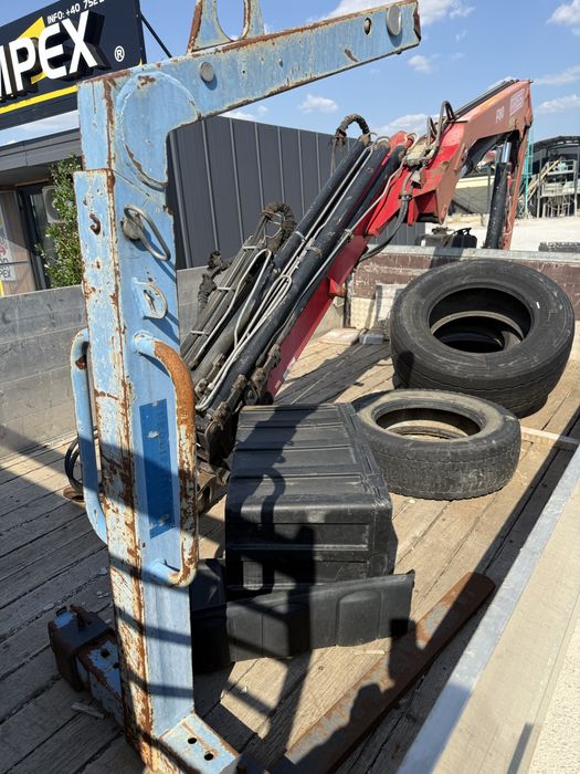 De vânzare Camion cu macara Renault Midlum 12t / Macara Fassi / Radiocomandă / Stare impecabilă