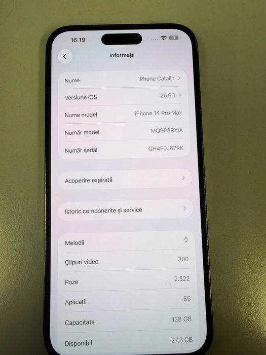 Vand iPhone 14 Pro Max