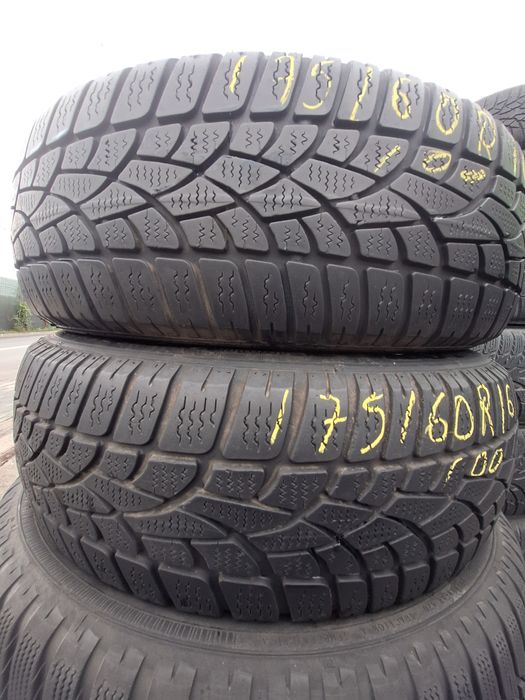 2 anvelope iarna 175/60r16 Dunlop rft Montaj Gratuit