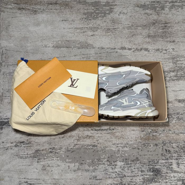 Louis Vuitton LV Tactic Runner Sneakers – Grey/Beige