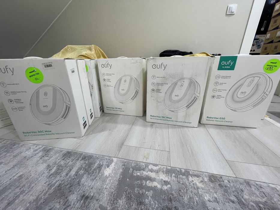 Eufy RoboVac Robot pilesos g30, 11s max, 15c max, 30c max