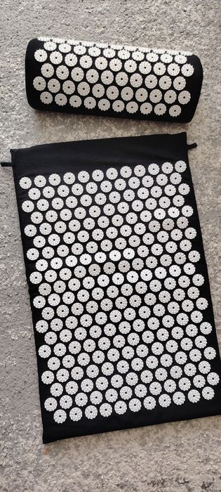 Saltea acupresură+ perna relaxare, masaj spate, anti-stres